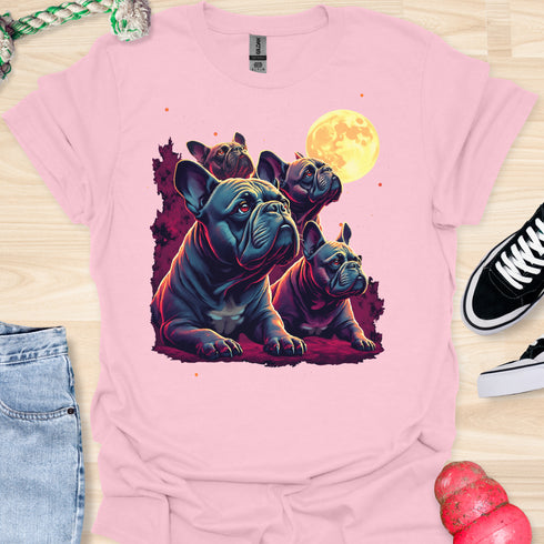 Bulldog & Moon - V3 - Quads T-Shirt